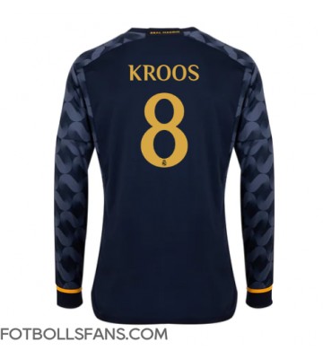 Real Madrid Toni Kroos #8 Replika Bortatröja 2023-24 Långärmad